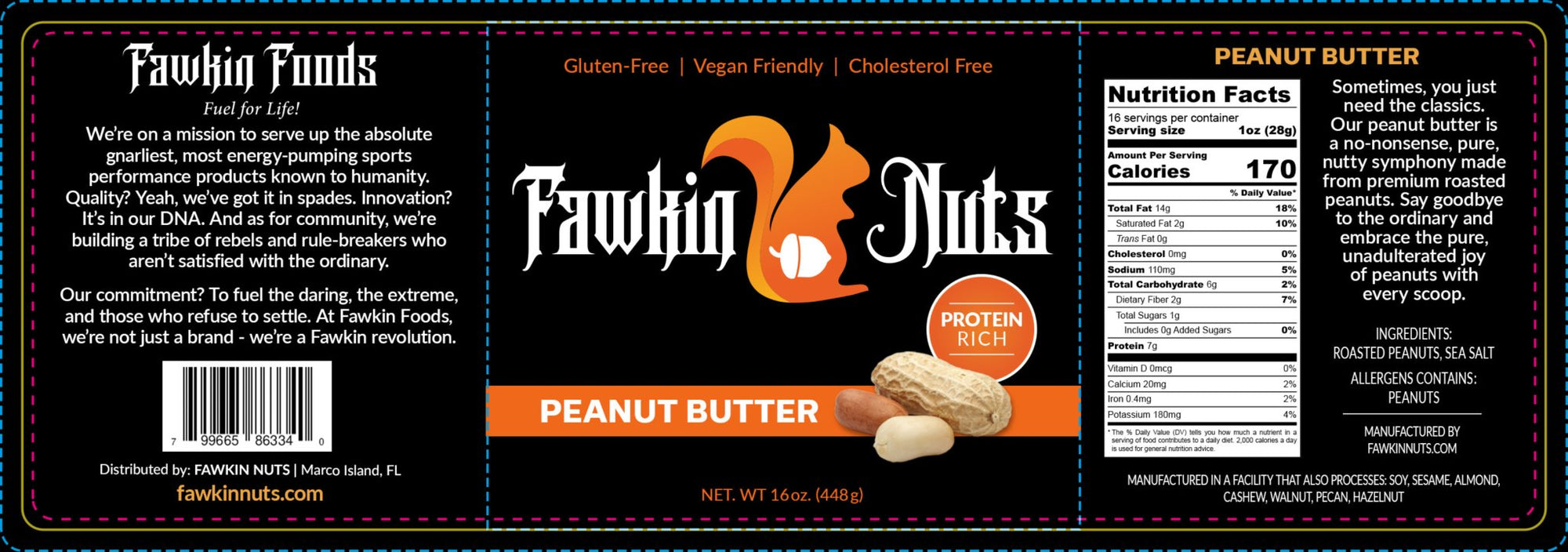 Peanut Butter - Fawkin Nuts